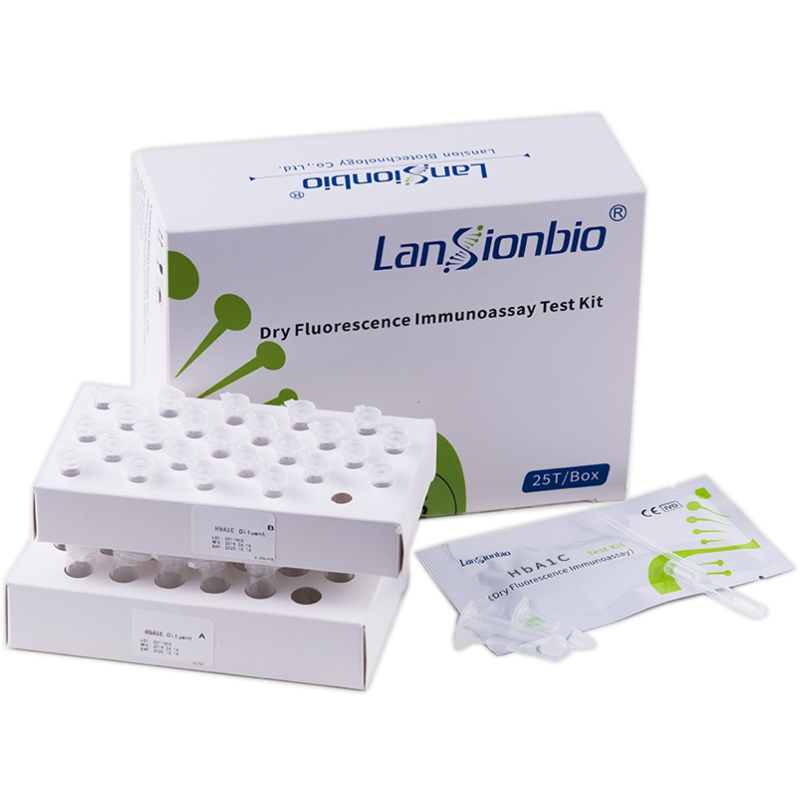 Тест-система для визначення глікованого гемоглобіну для імунофлуоресцентного аналізатору LS-1100